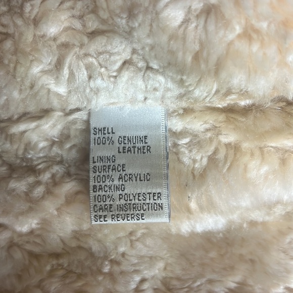 Vintage RARE Jessica By Christopher 100% Genuine Leather Jacket Size 10 - Picture 12 of 15